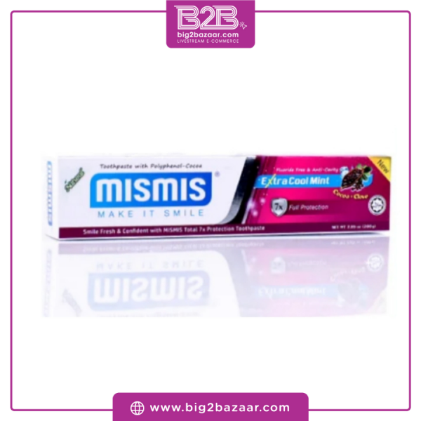 MISMIS Extra Cool Mint Natural Toothpaste (200g)