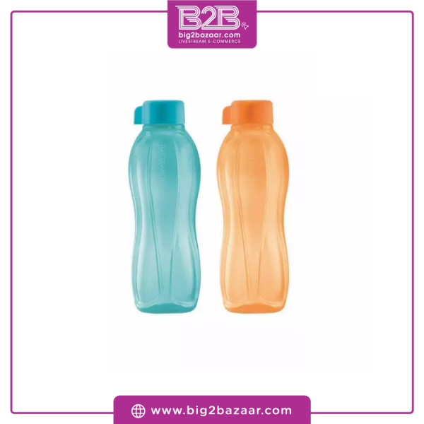 TUPPERWARE Eco Bottle 2pcs Cool Aqua & Mango (500ml)